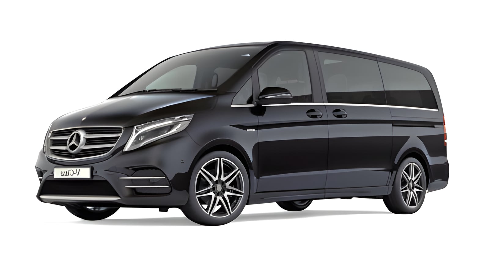 2017 Mercedes V Class (With Driver) automatic rental car in Georgia